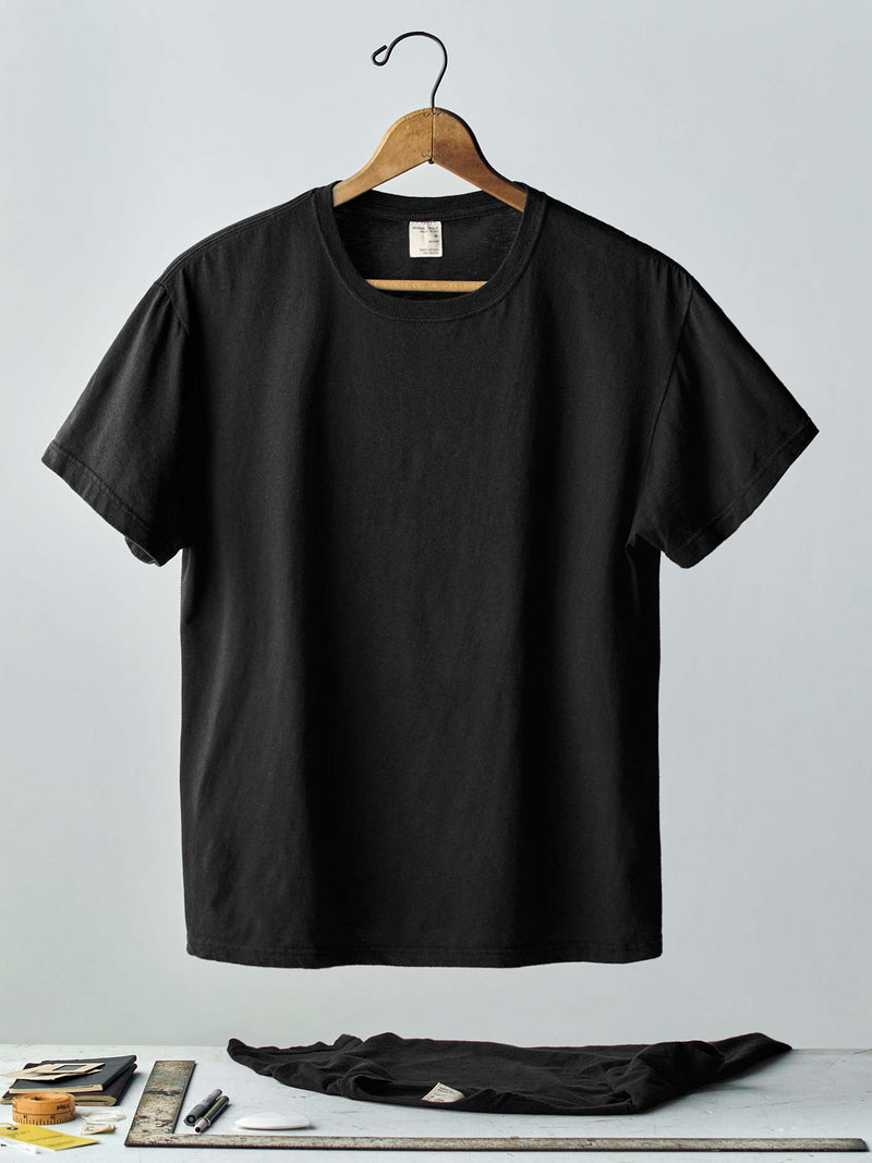 the cotton project tee in faded black
