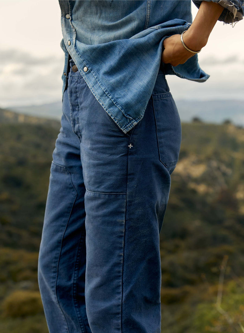 clarke canvas workpant - Model
