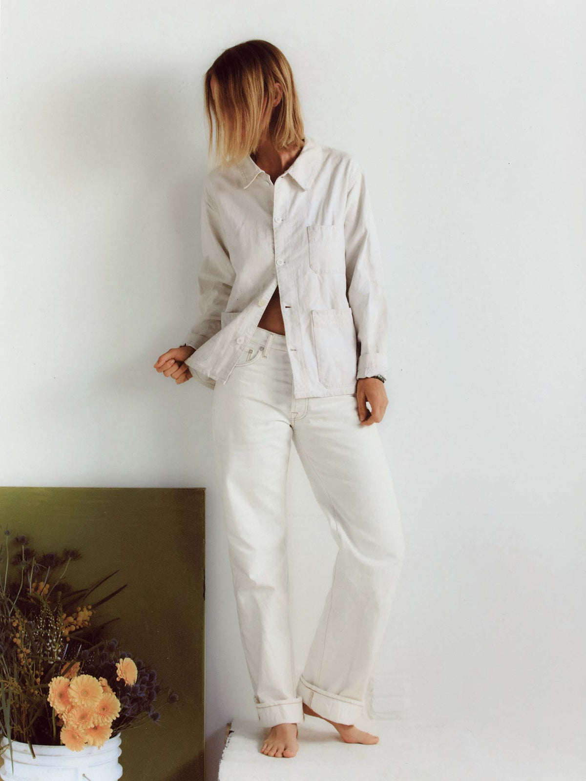 edie white selvage