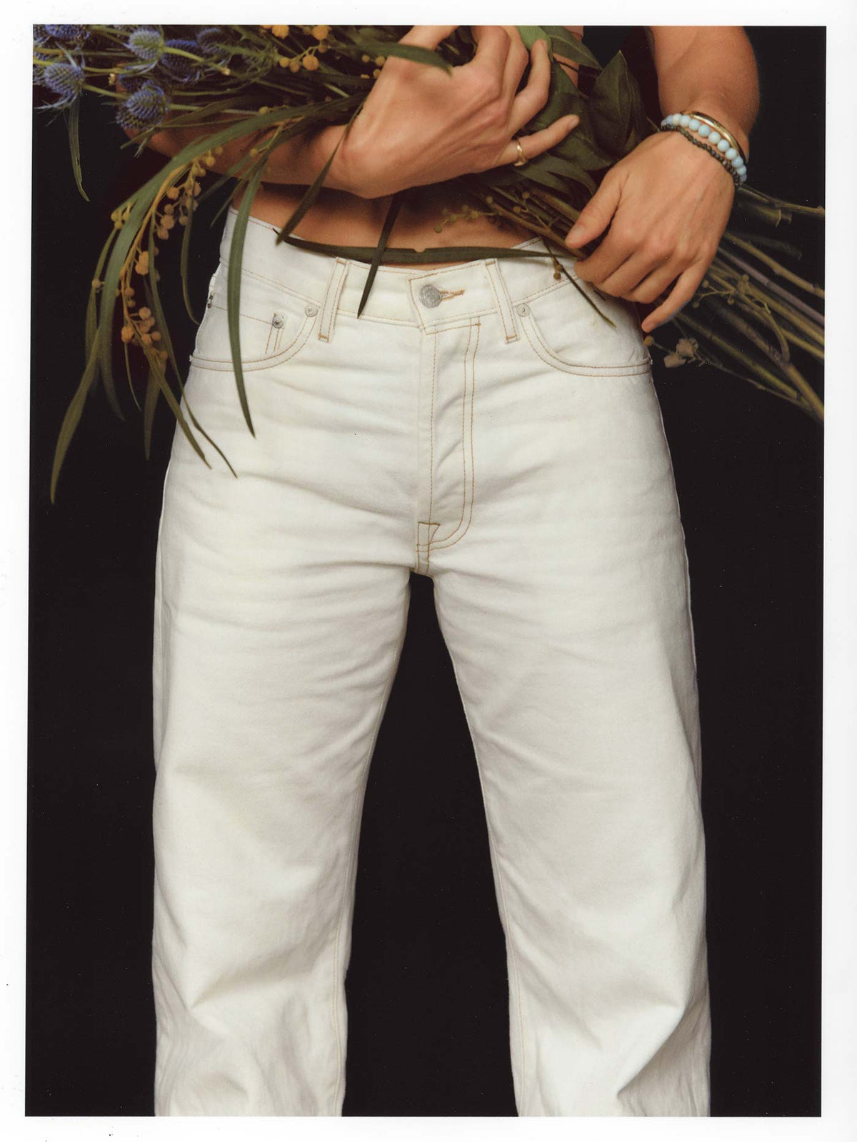 edie white selvage