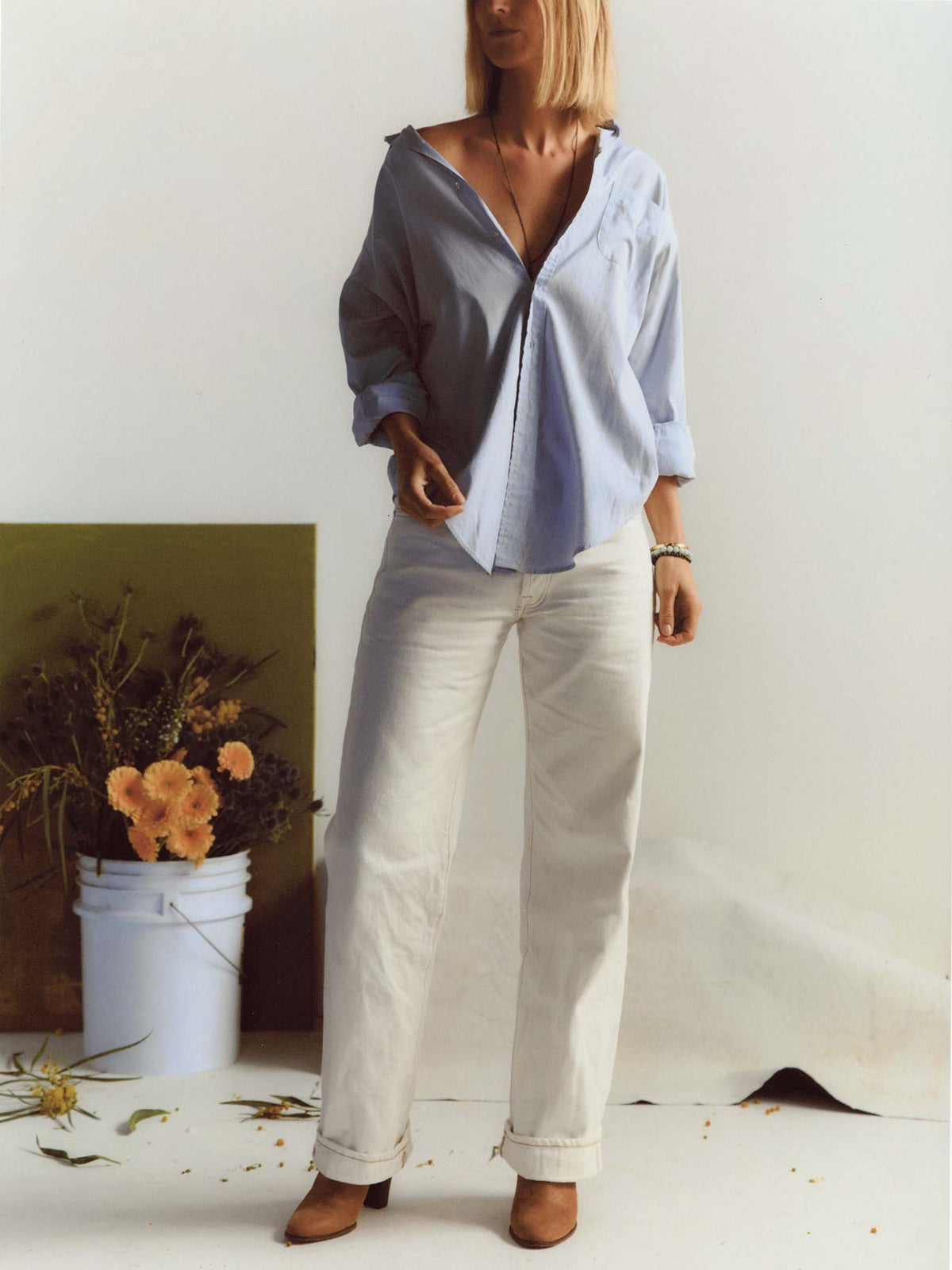 edie white selvage