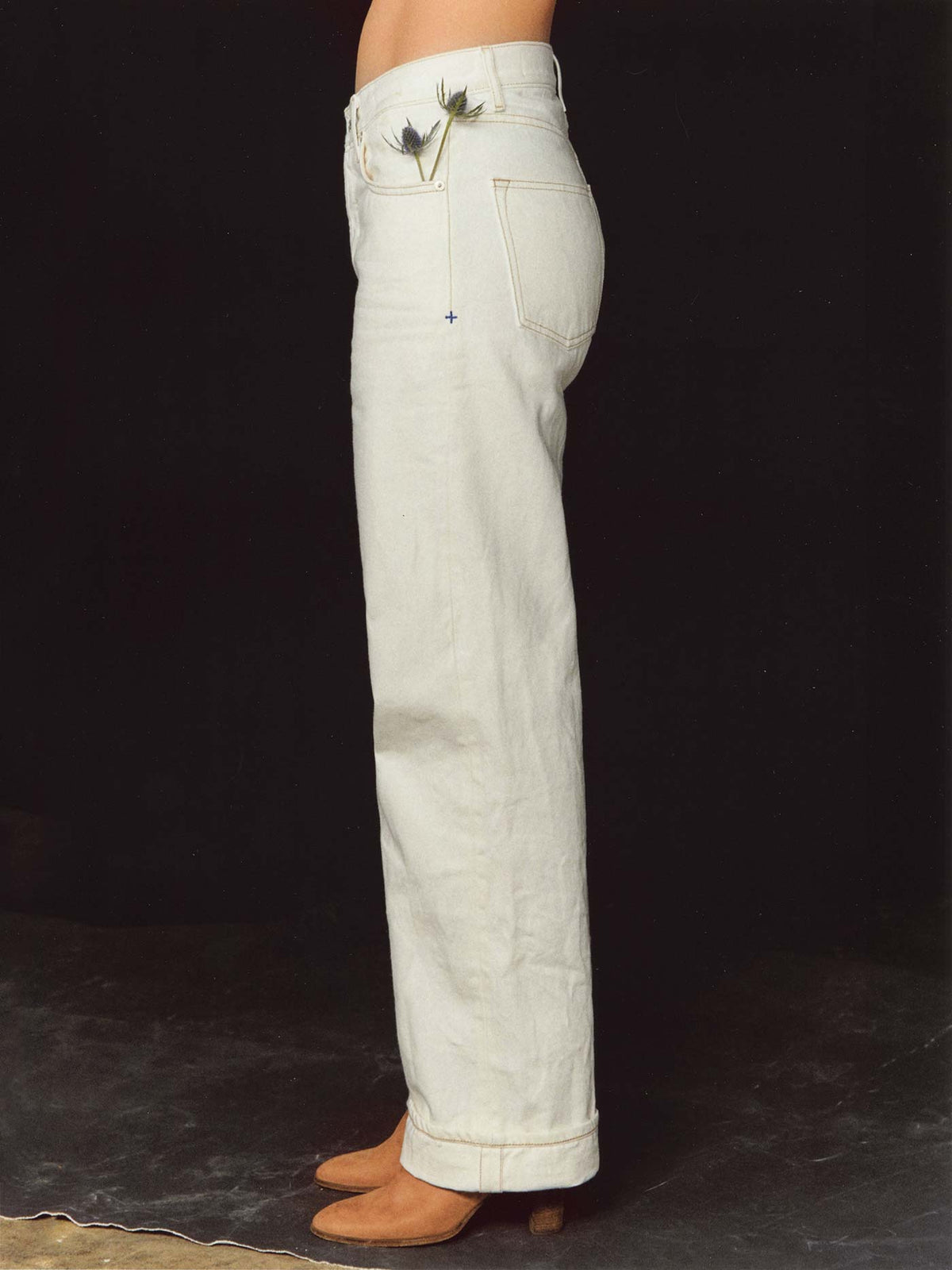 edie white selvage