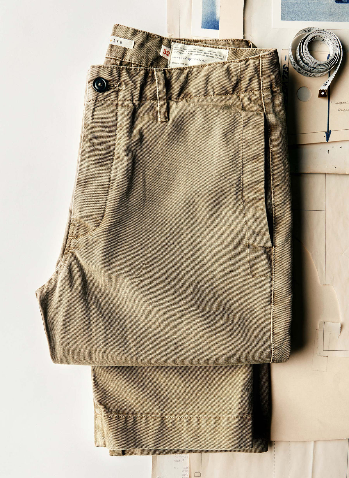 all american chino in field tan