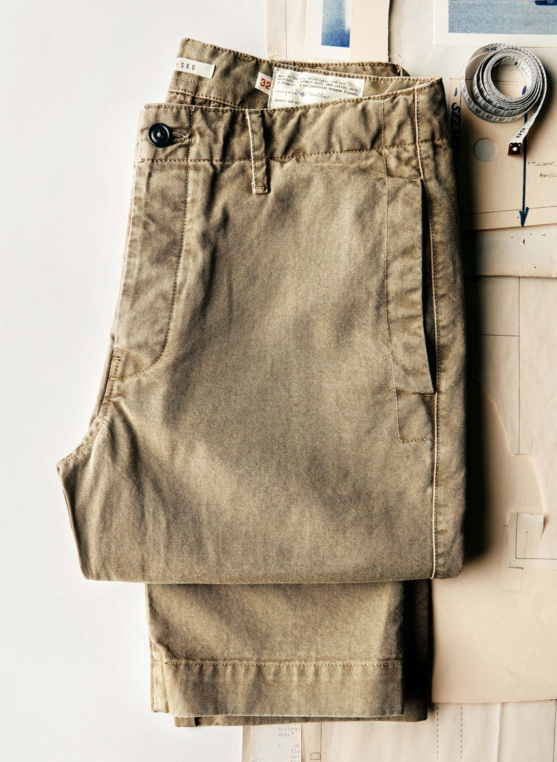 all american chino in field tan