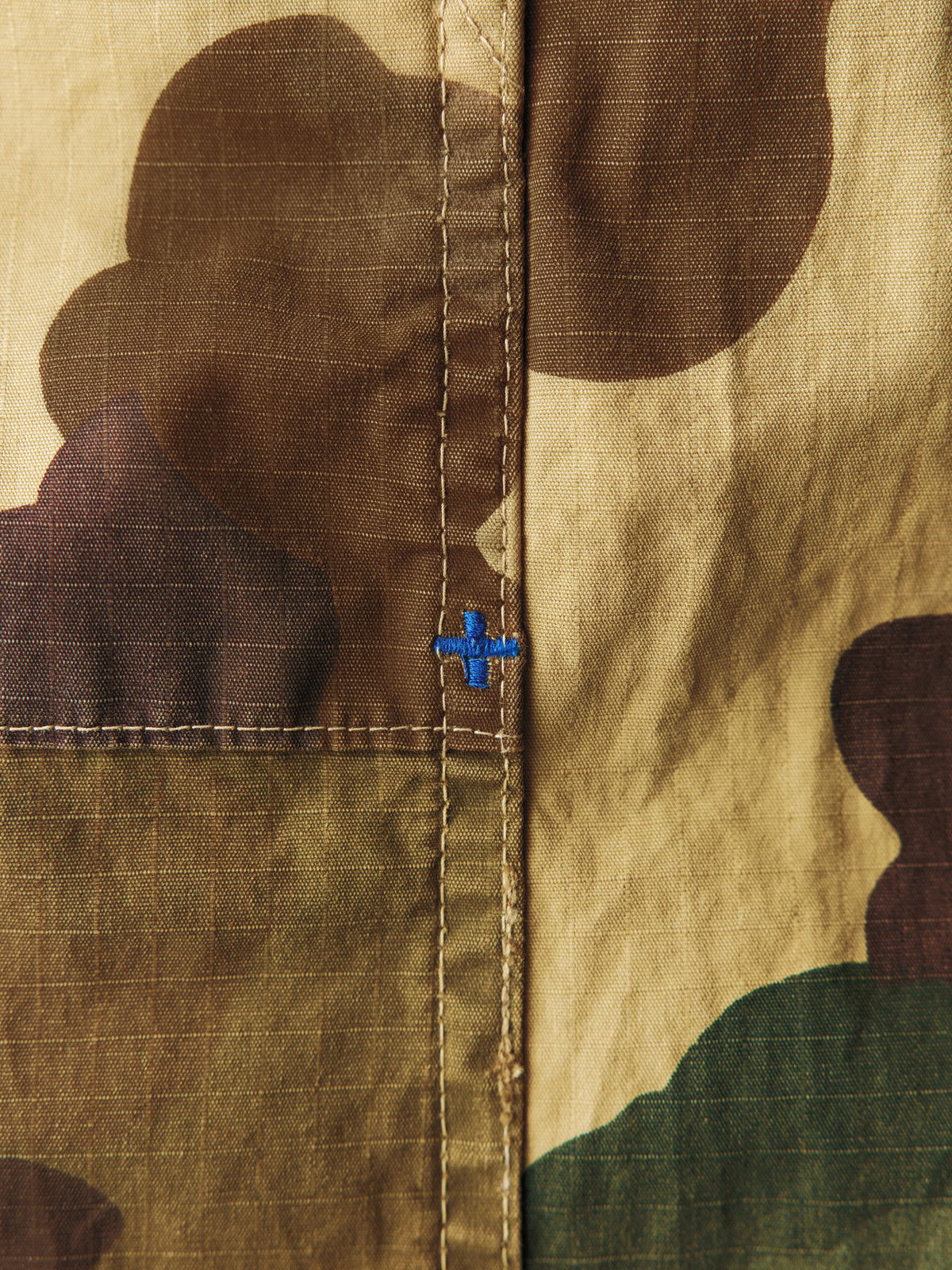 oliver military trouser in painted camo