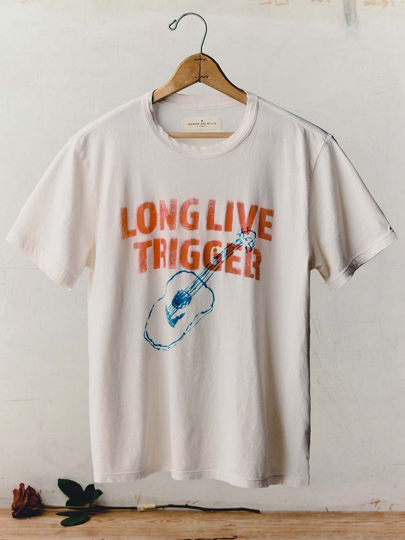 i+w x willie nelson "trigger" tee