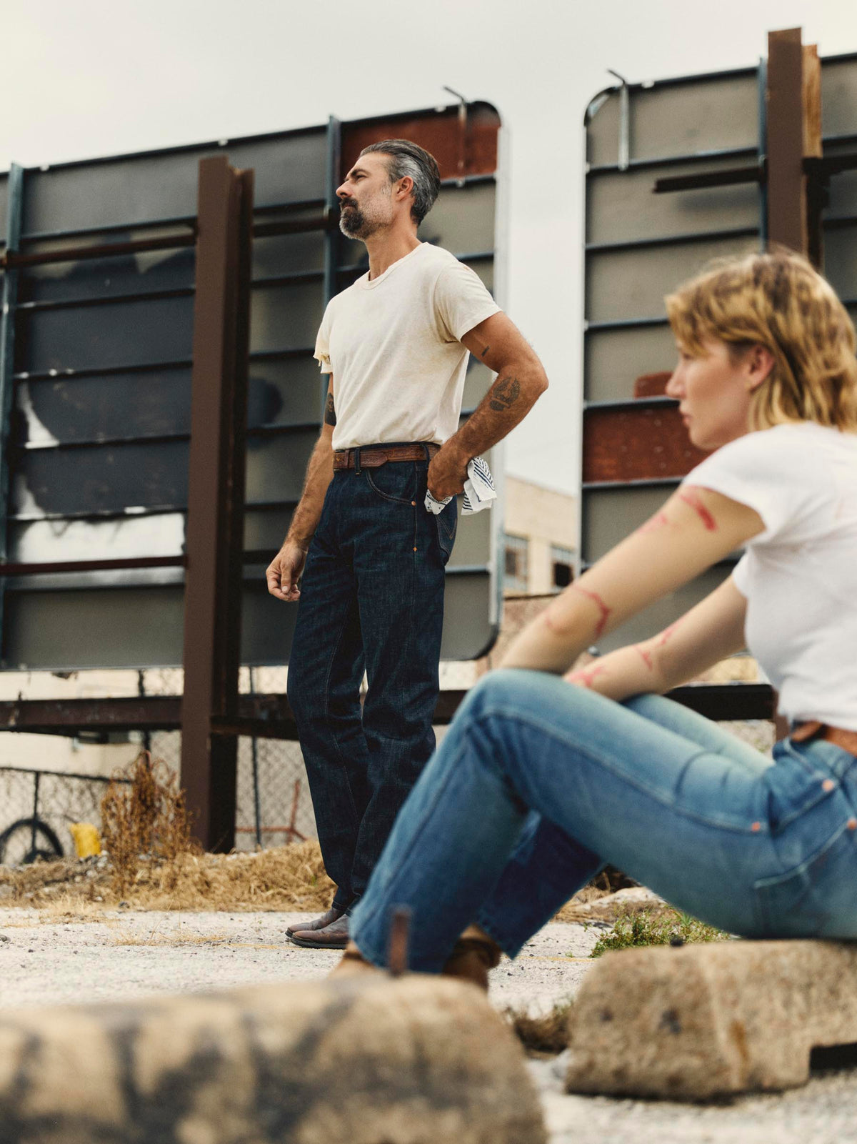 i+w x Wrangler 10MW white oak selvage