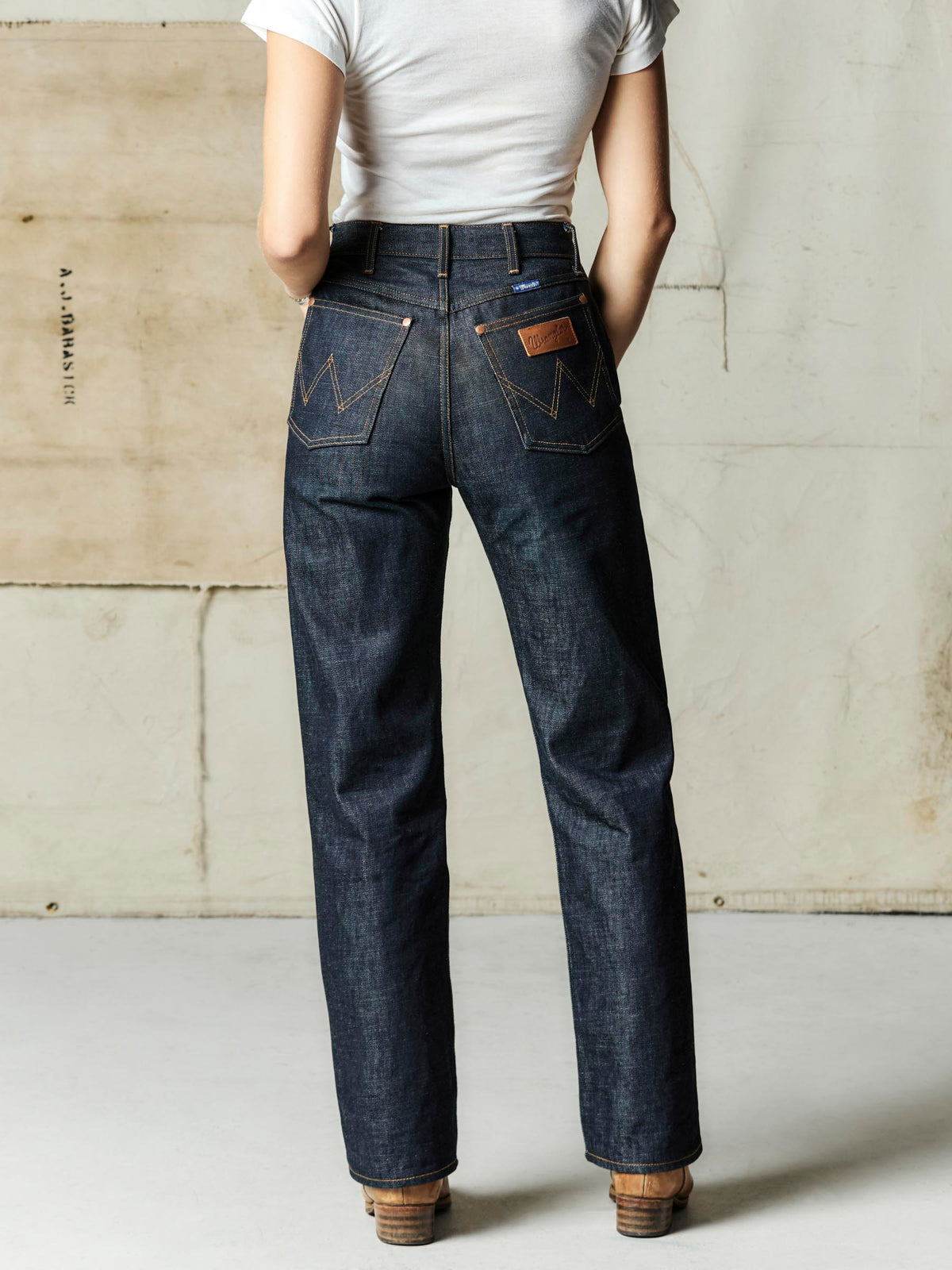 i+w x Wrangler 10WW white oak selvage