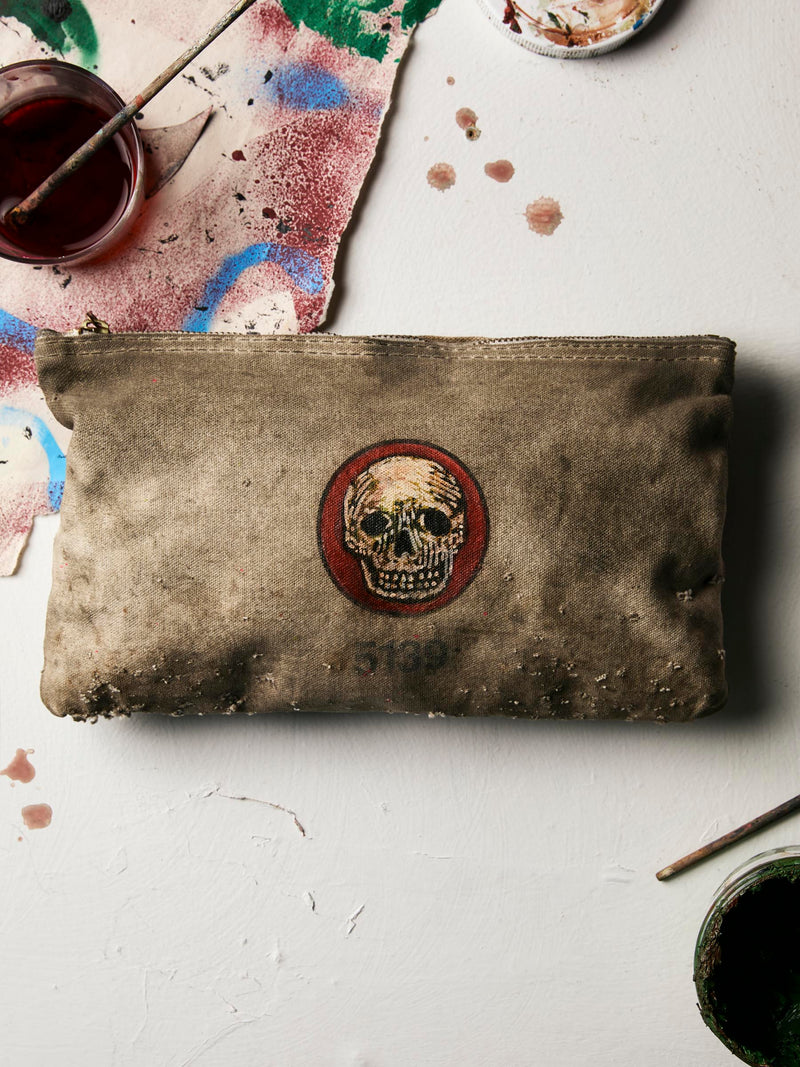 vintage painted "try me" klein bag