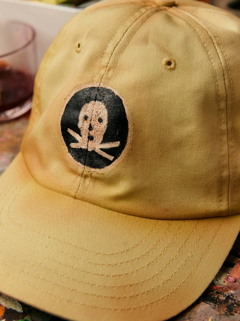 handmade "peligro" cap - Model