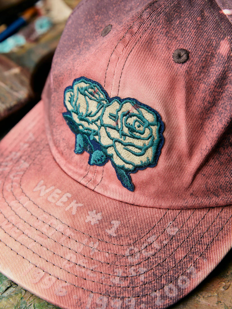 handmade "two roses" cap - Model