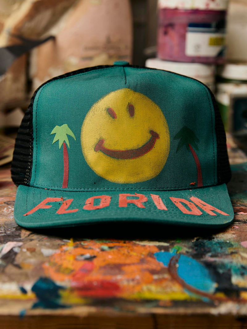 handmade "florida trucker" cap