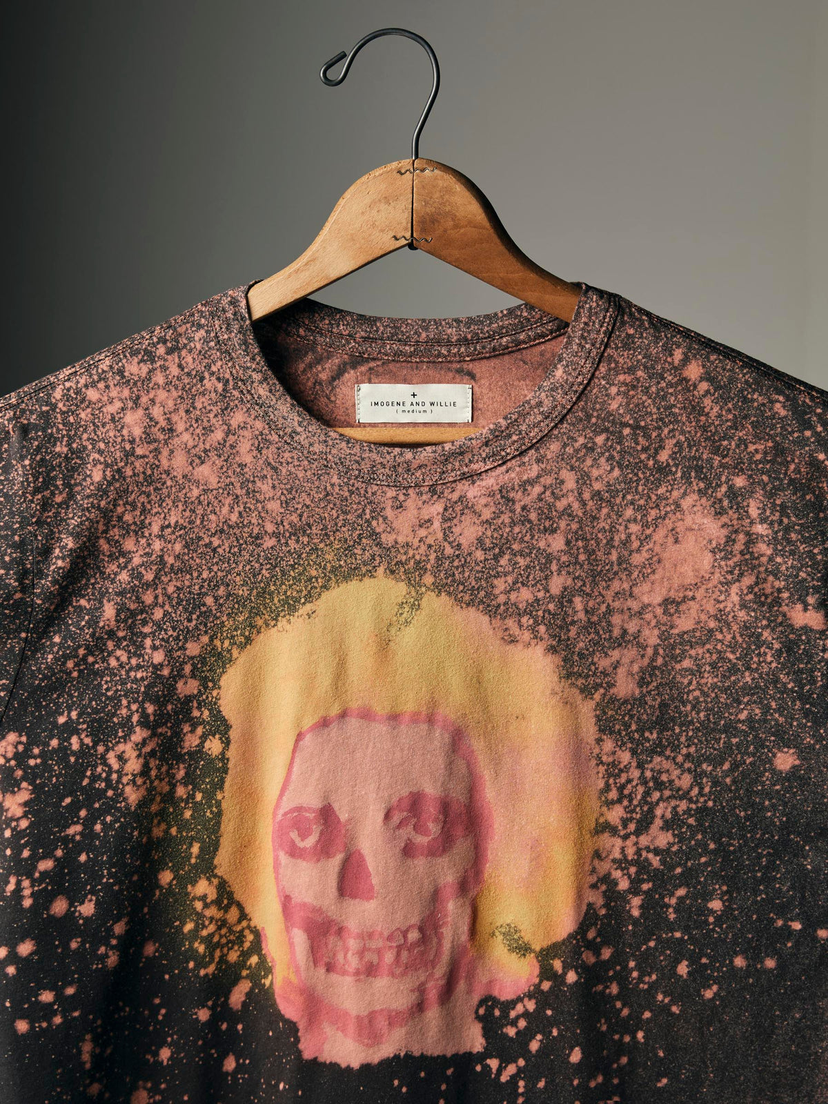 hand bleached 