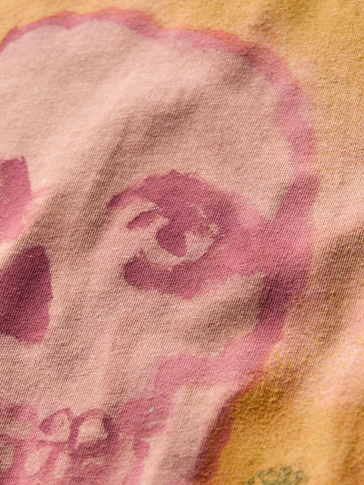 hand bleached 