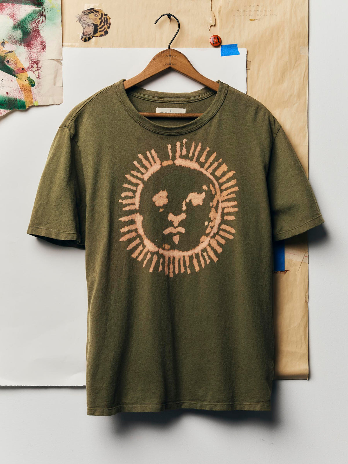 hand bleached 