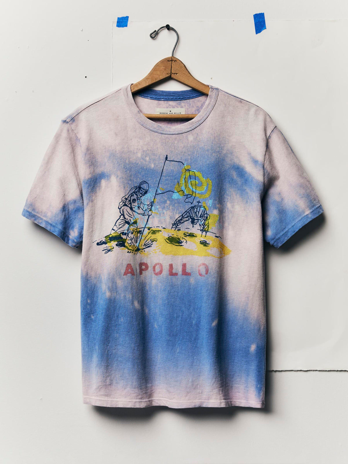 hand bleached 