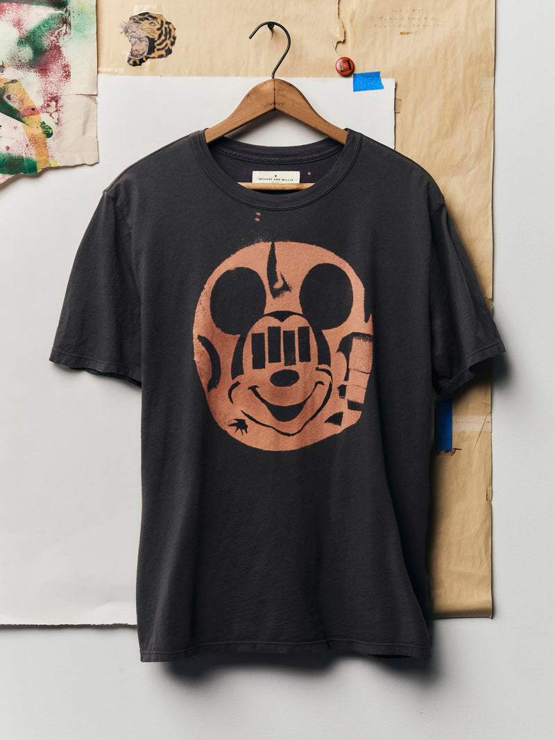 hand bleached "magic" tee