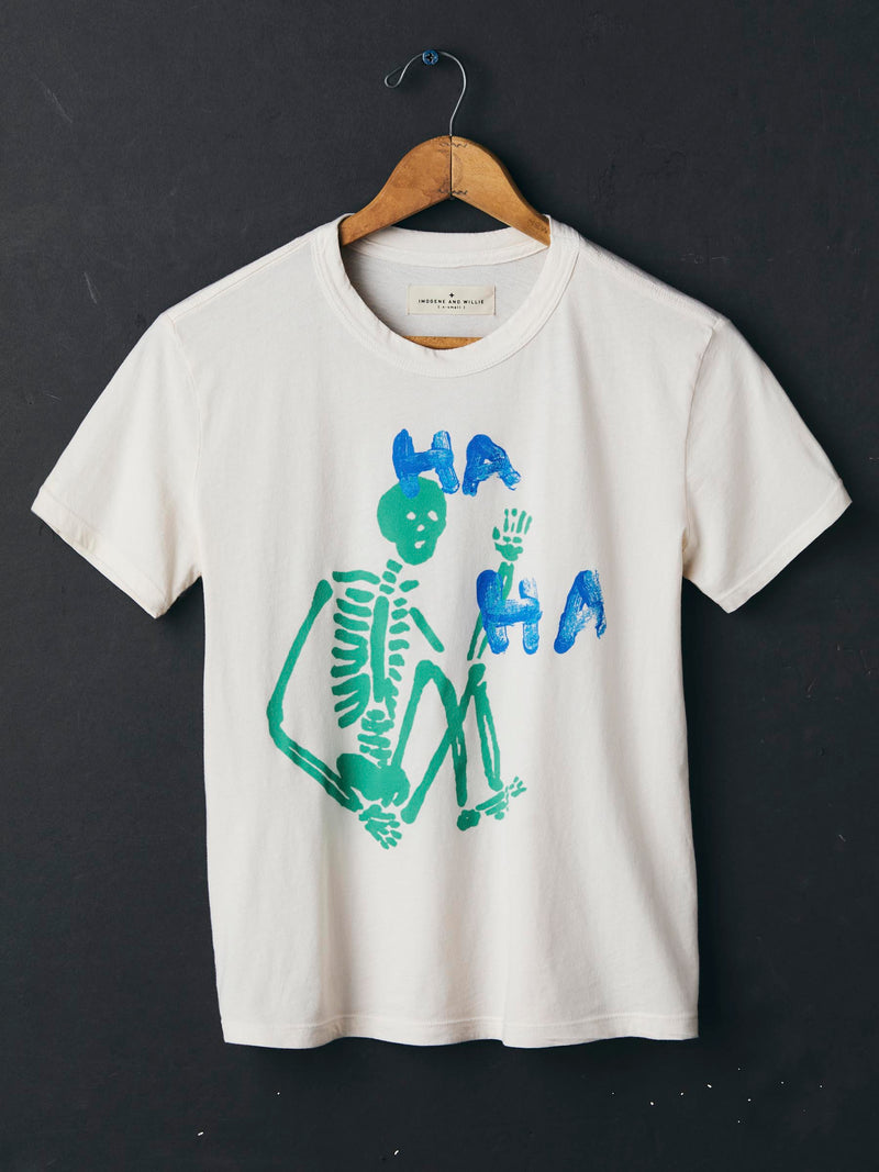 the "last laugh" tee - Model