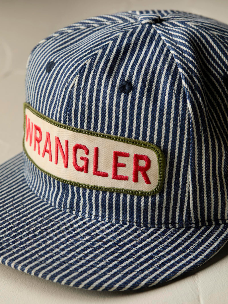 i+w x Wrangler hickory stripe cap - Model