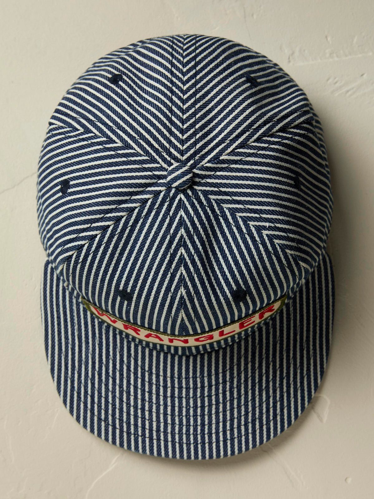 i+w x Wrangler hickory stripe cap