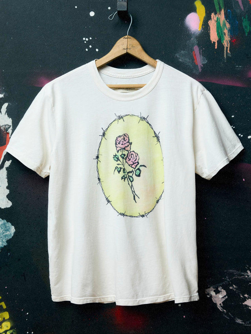 hand drawn "thorn in my side" tee