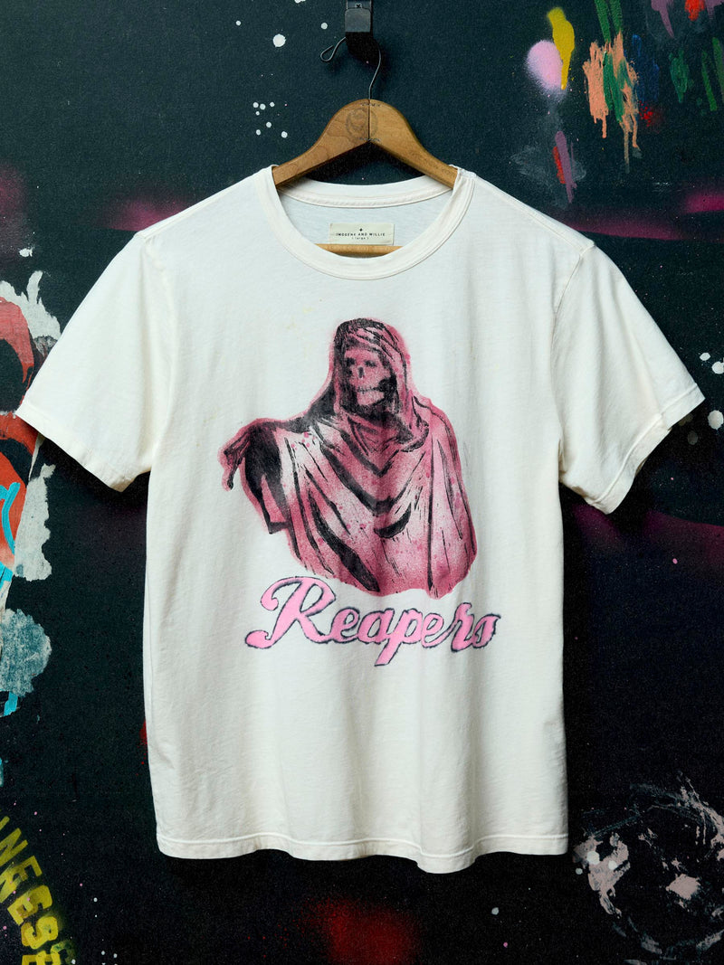 hand drawn "reaper" tee