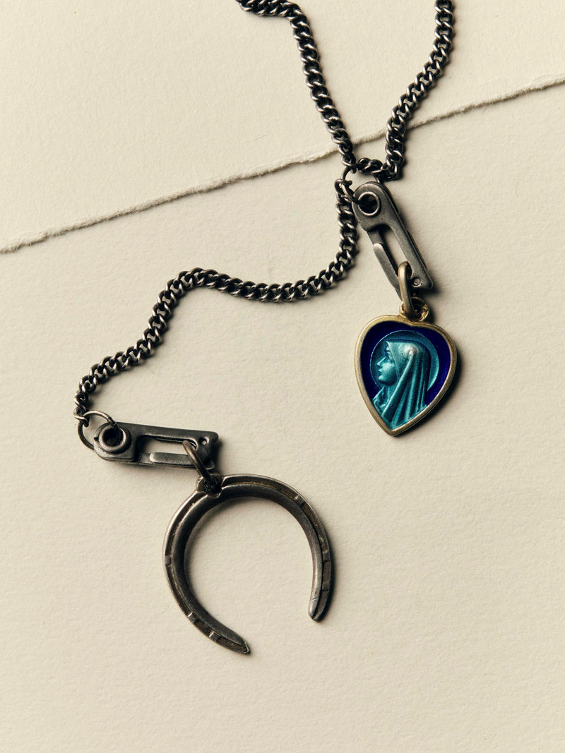 vintage harvey-era horseshoe pendant