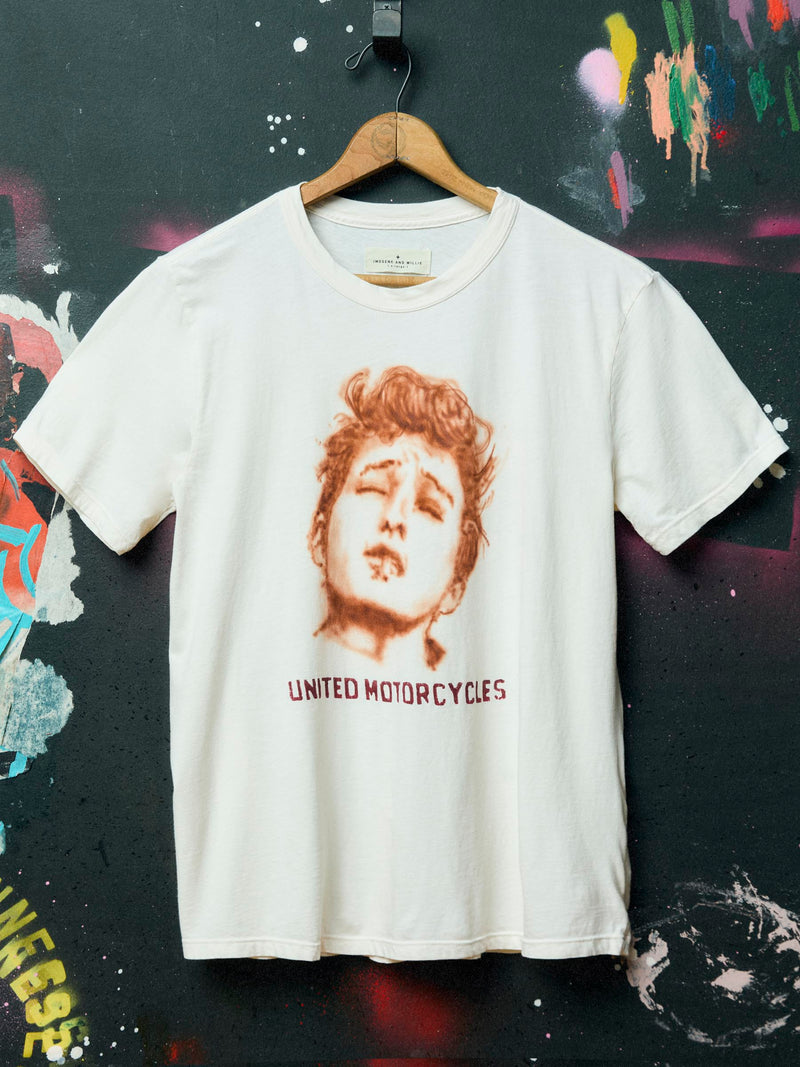 hand drawn "dylan" tee