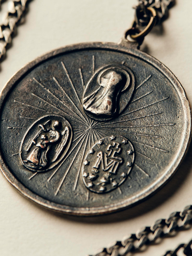 vintage "st. christopher" medal pendant - Model