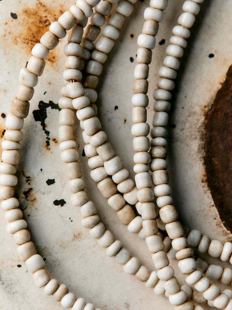 bone small glass beads - Model