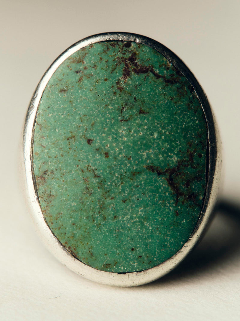 vintage navajo turquoise ring - Model