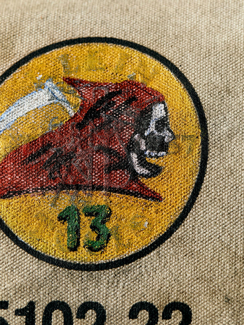 vintage painted "reaper" klein bag - Model