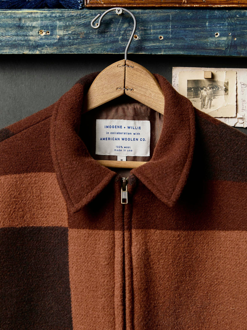 i+w x american woolen souvenir jacket - Model