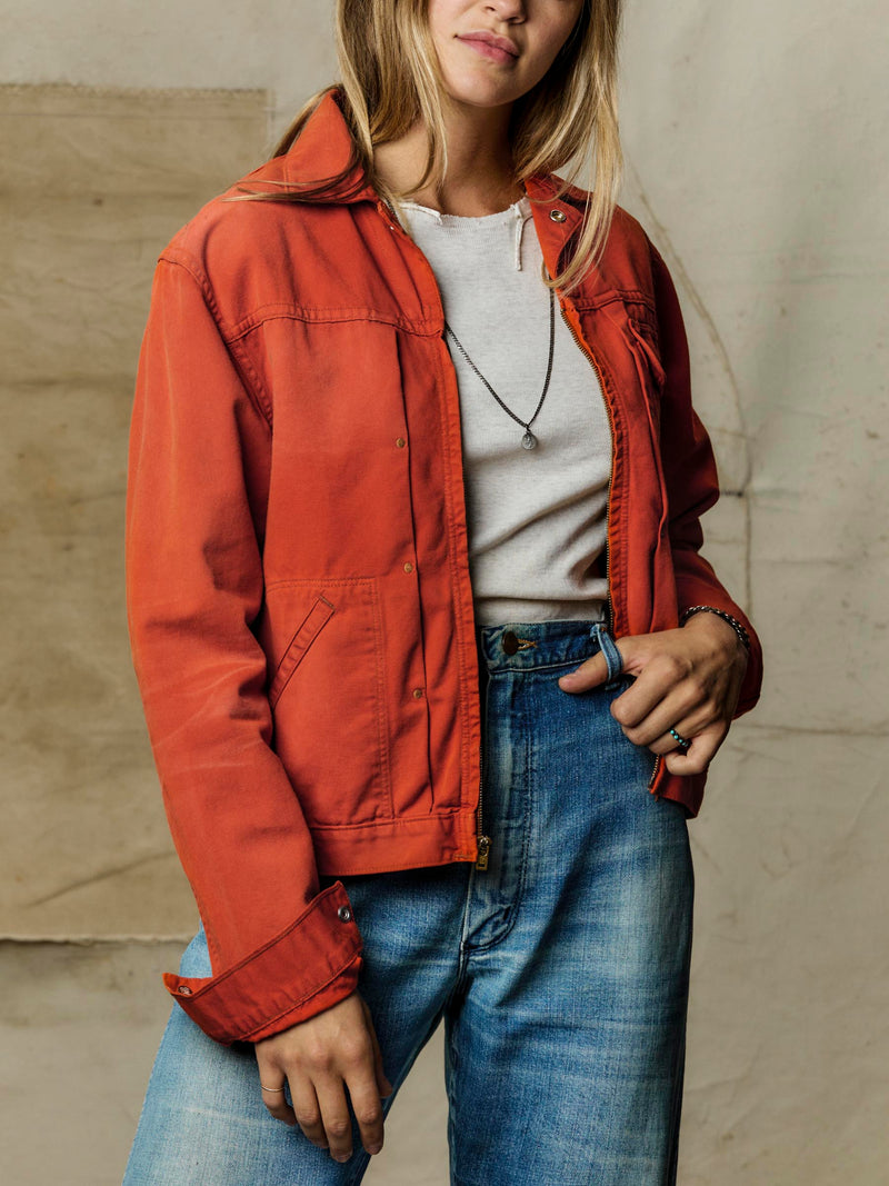 i+w x Wrangler 12MJZ sunfaded jacket