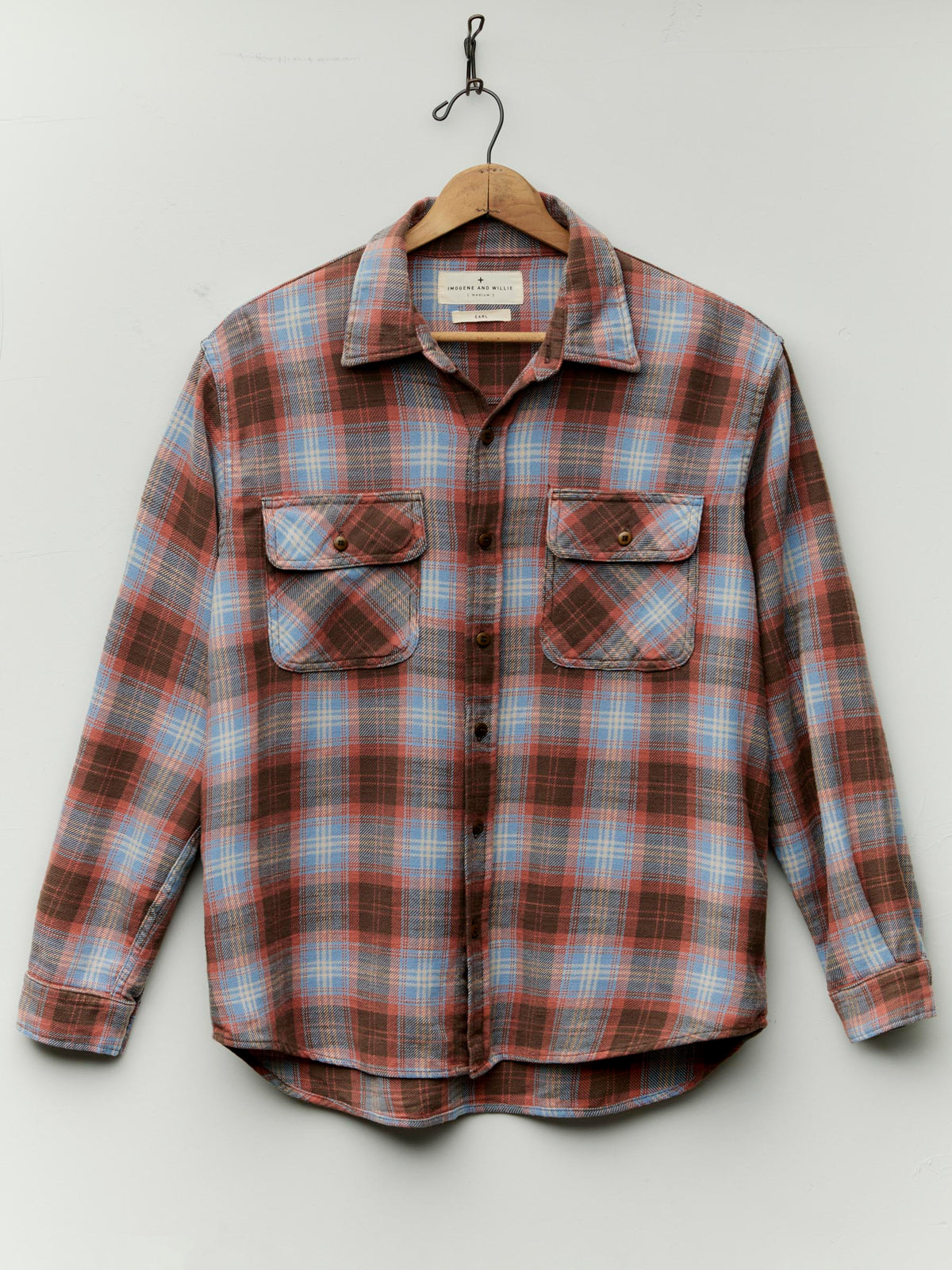 earl plaid in cedar