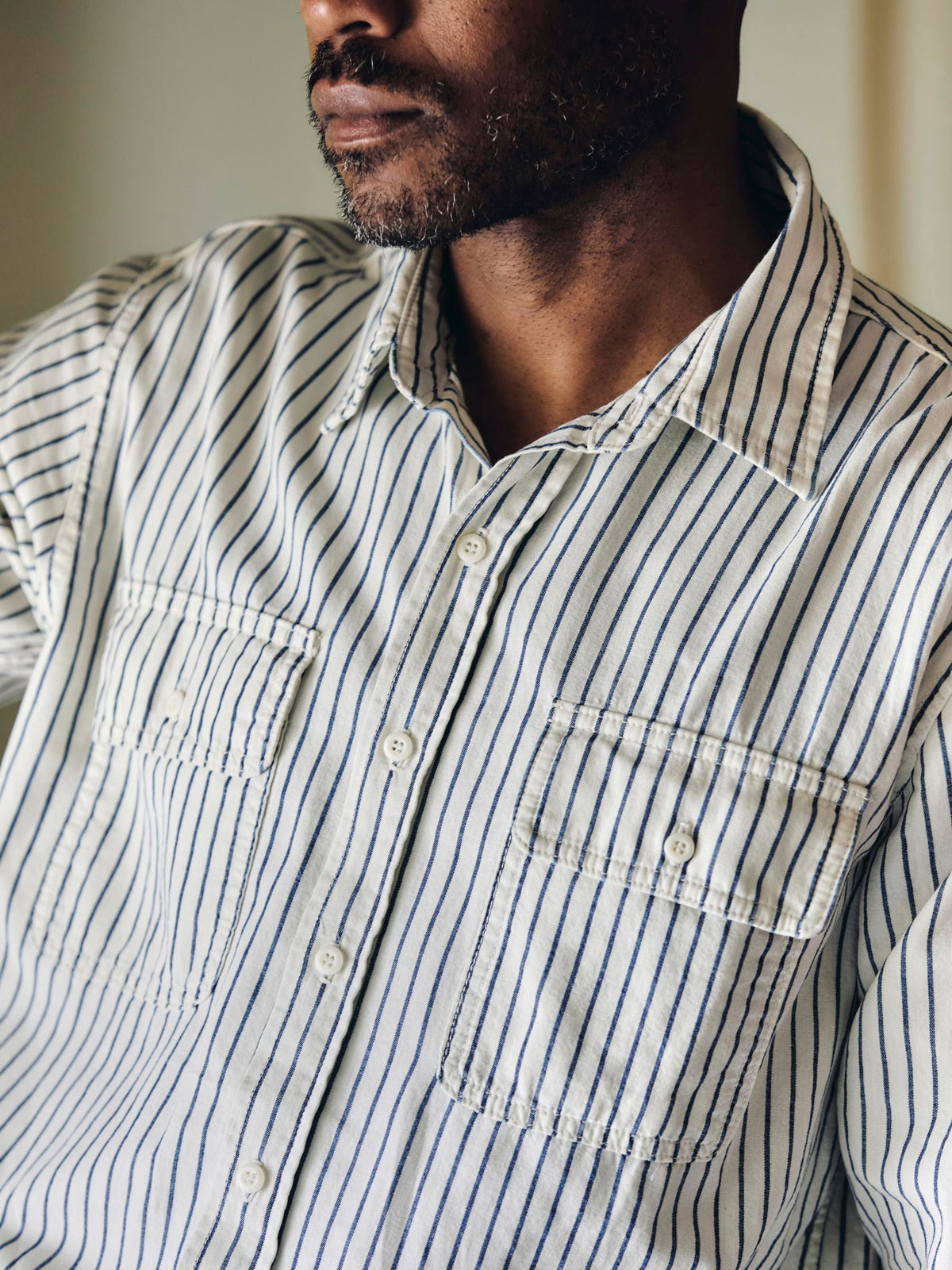 earl navy stripe