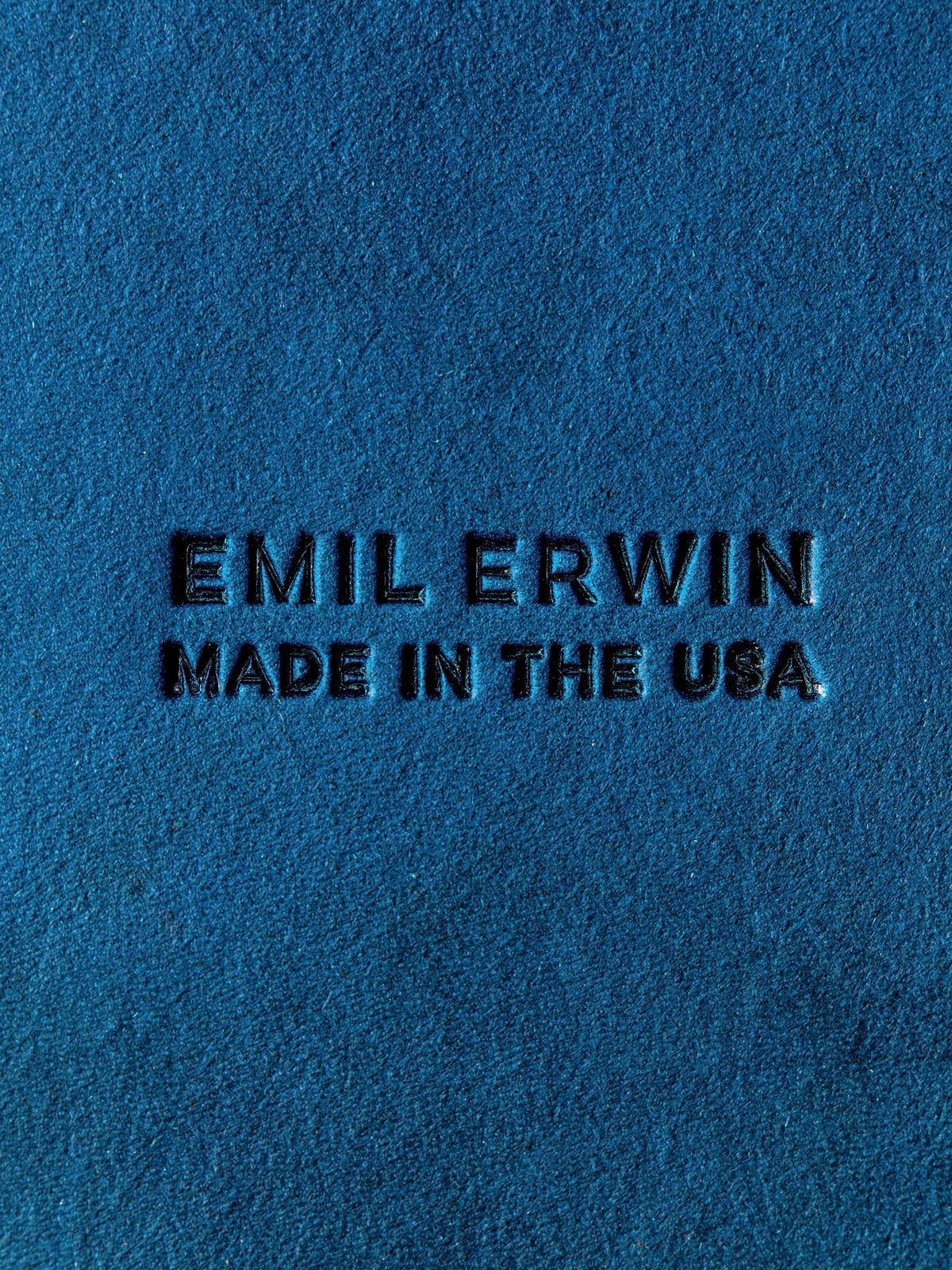 emil erwin blue leather tray