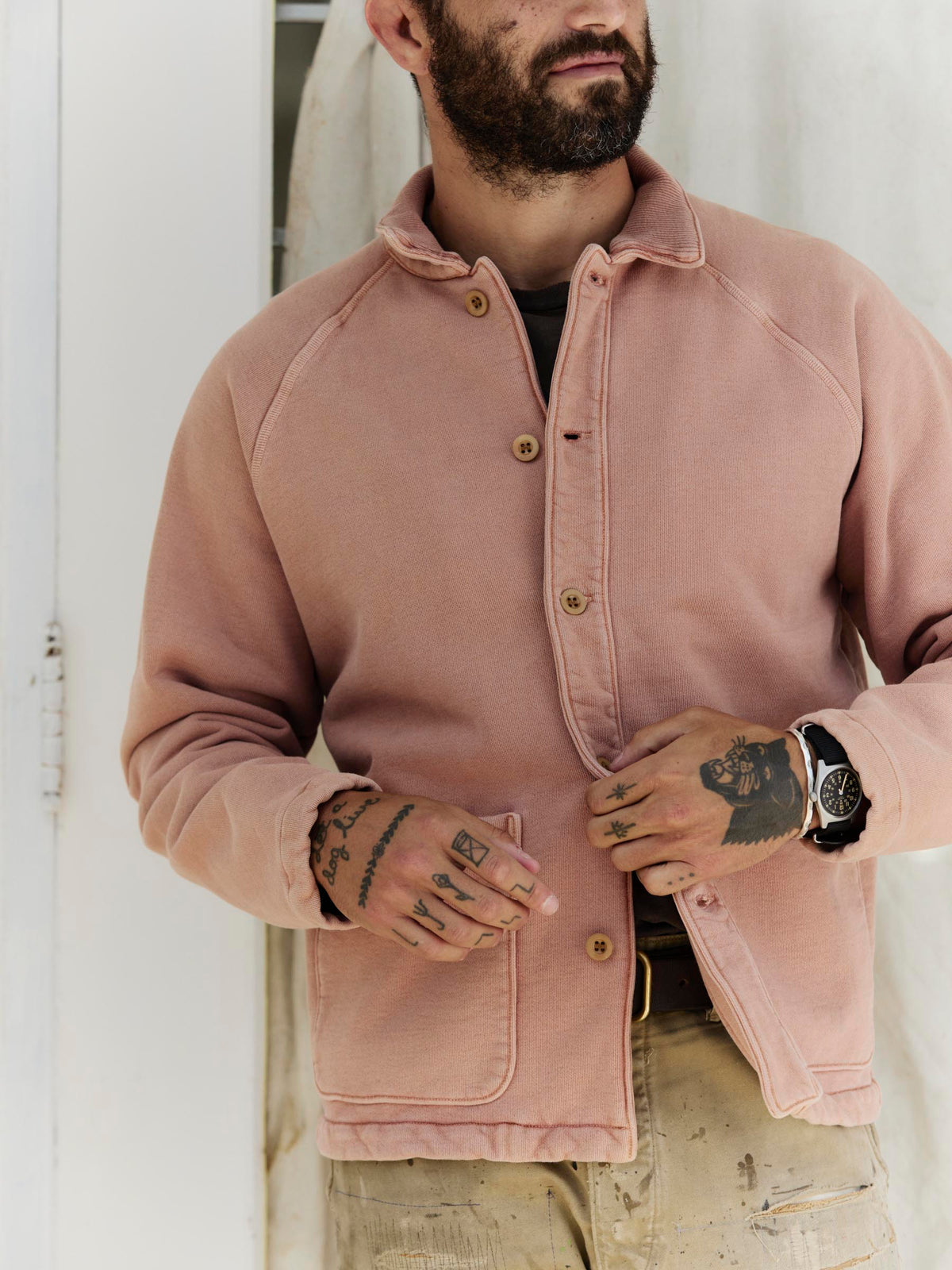 fairview knit raglan jacket in sedona