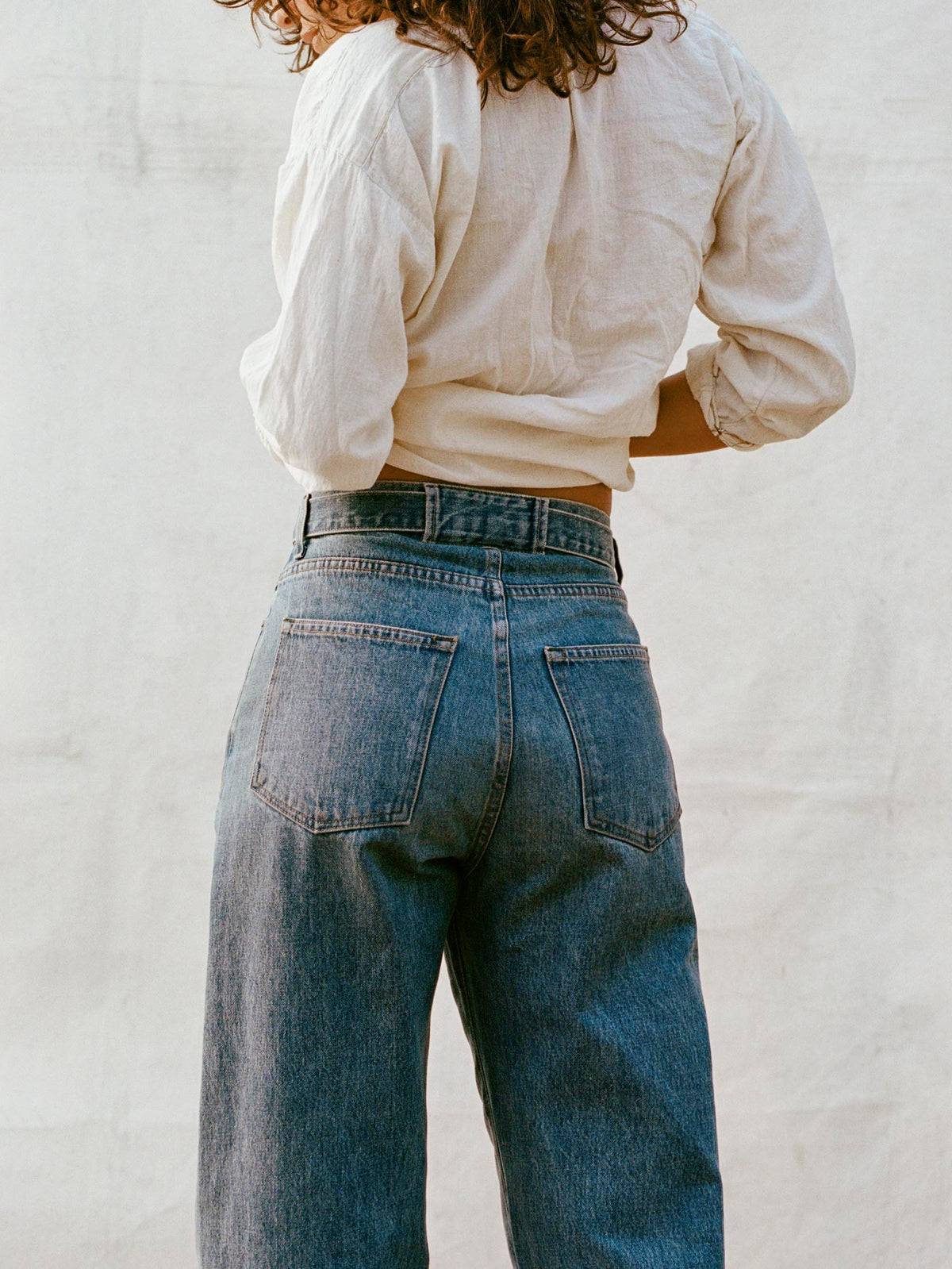 frankie belted jean