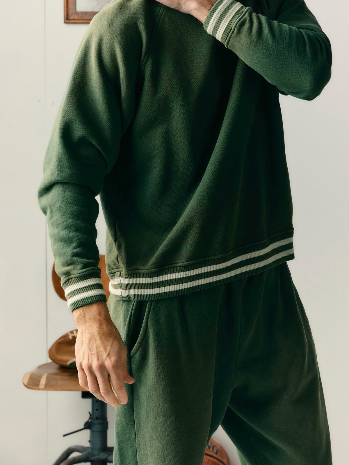 varsity ribbed crew
