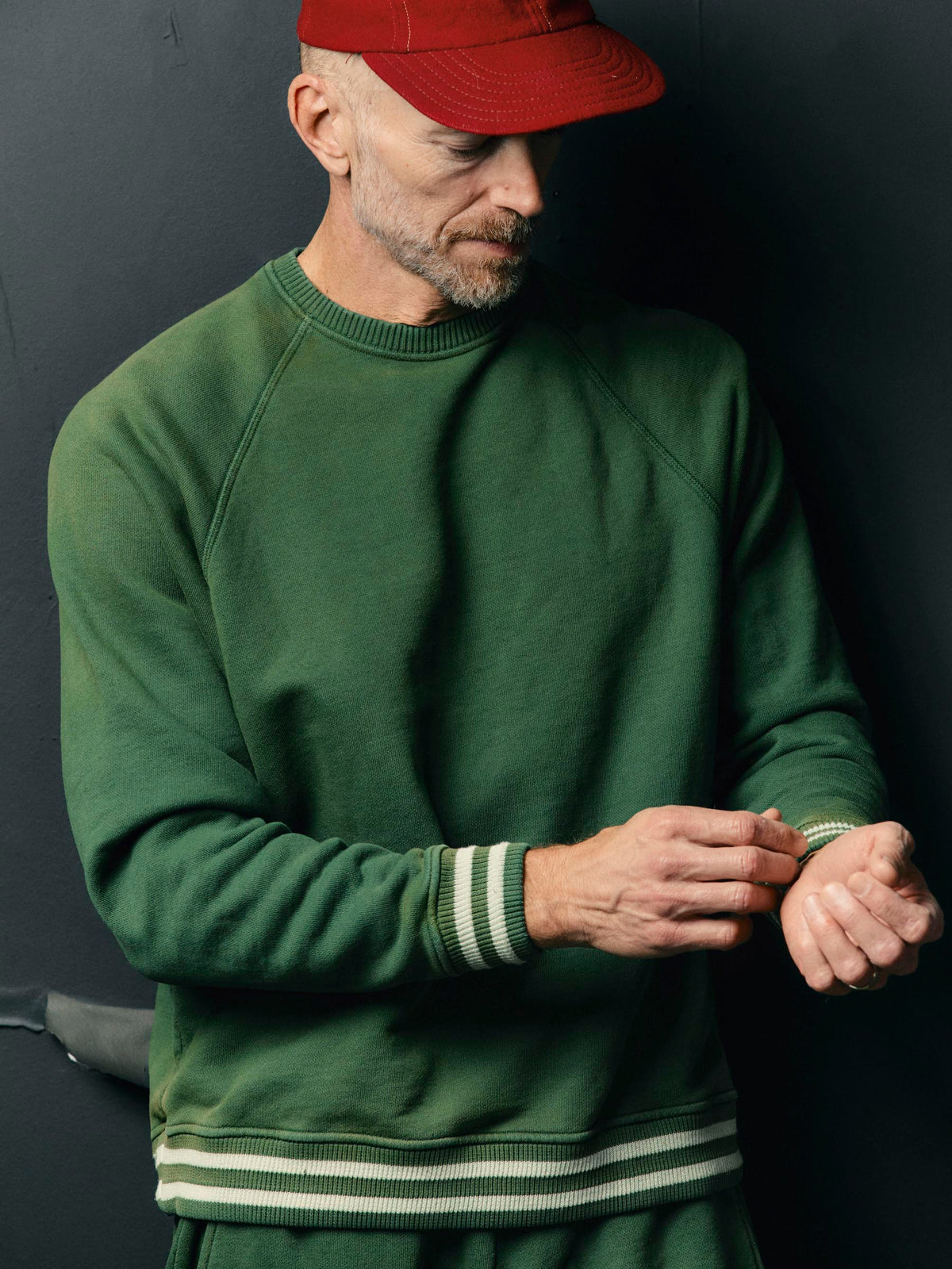 varsity ribbed crew