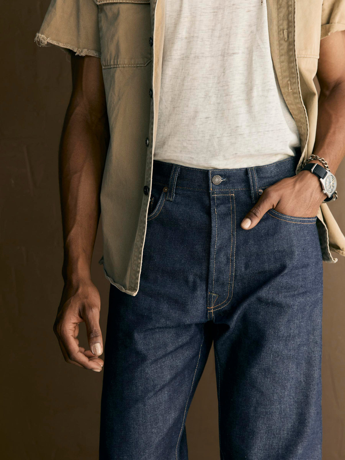 hank indigo rigid