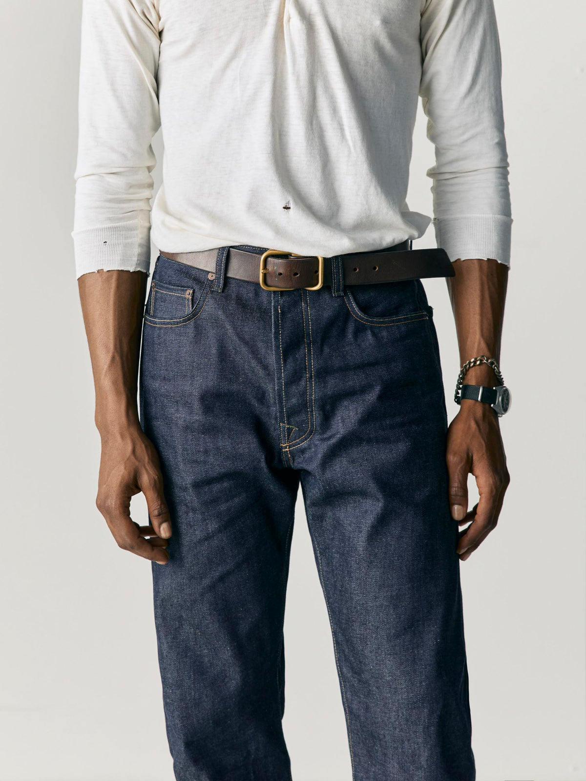 hank indigo rigid