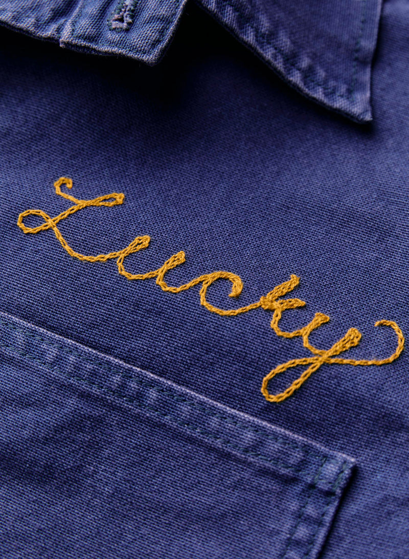 jack jacket french blue - Model