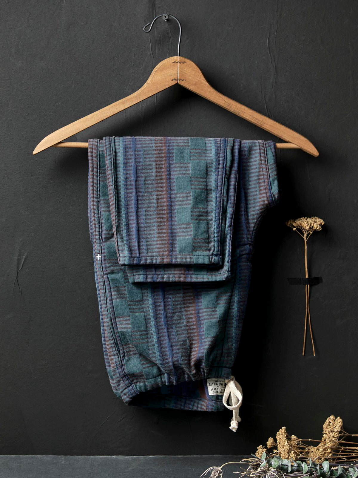 the lounge pant in sonoran jacquard
