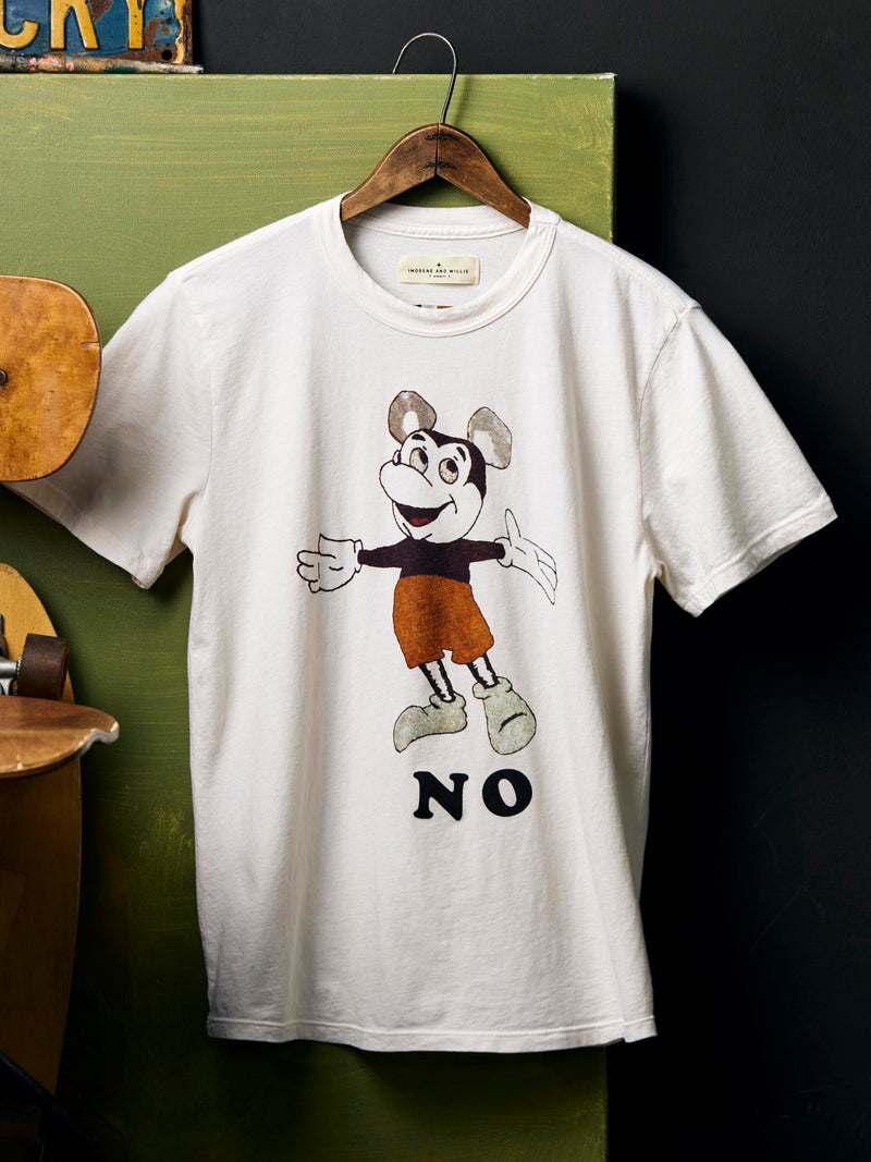 the "no" tee