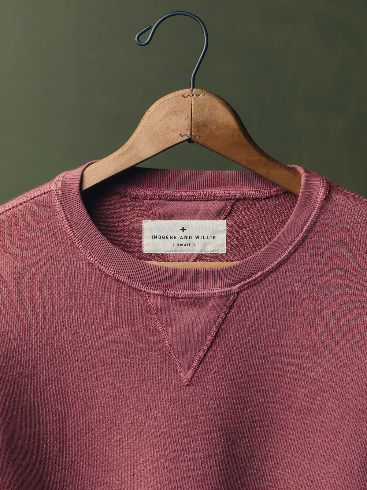 penny sweatshirt in plum