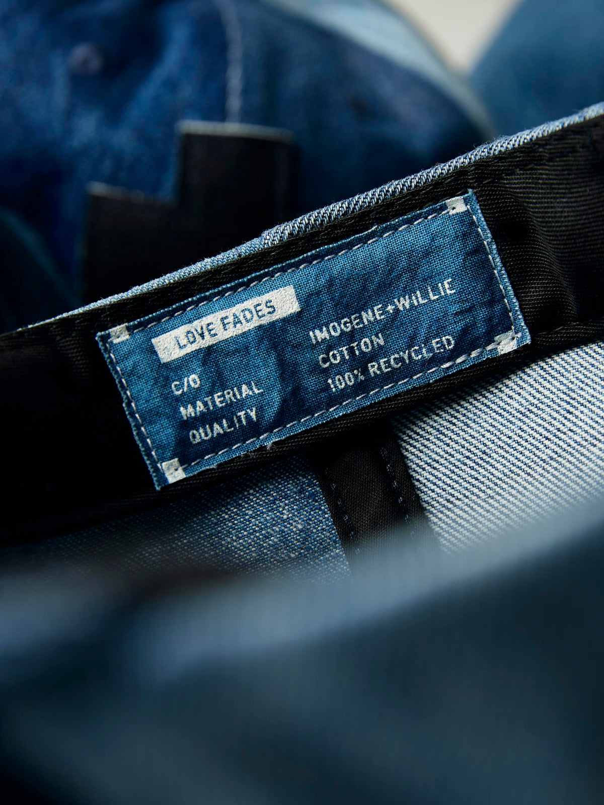 love fades recycled denim 
