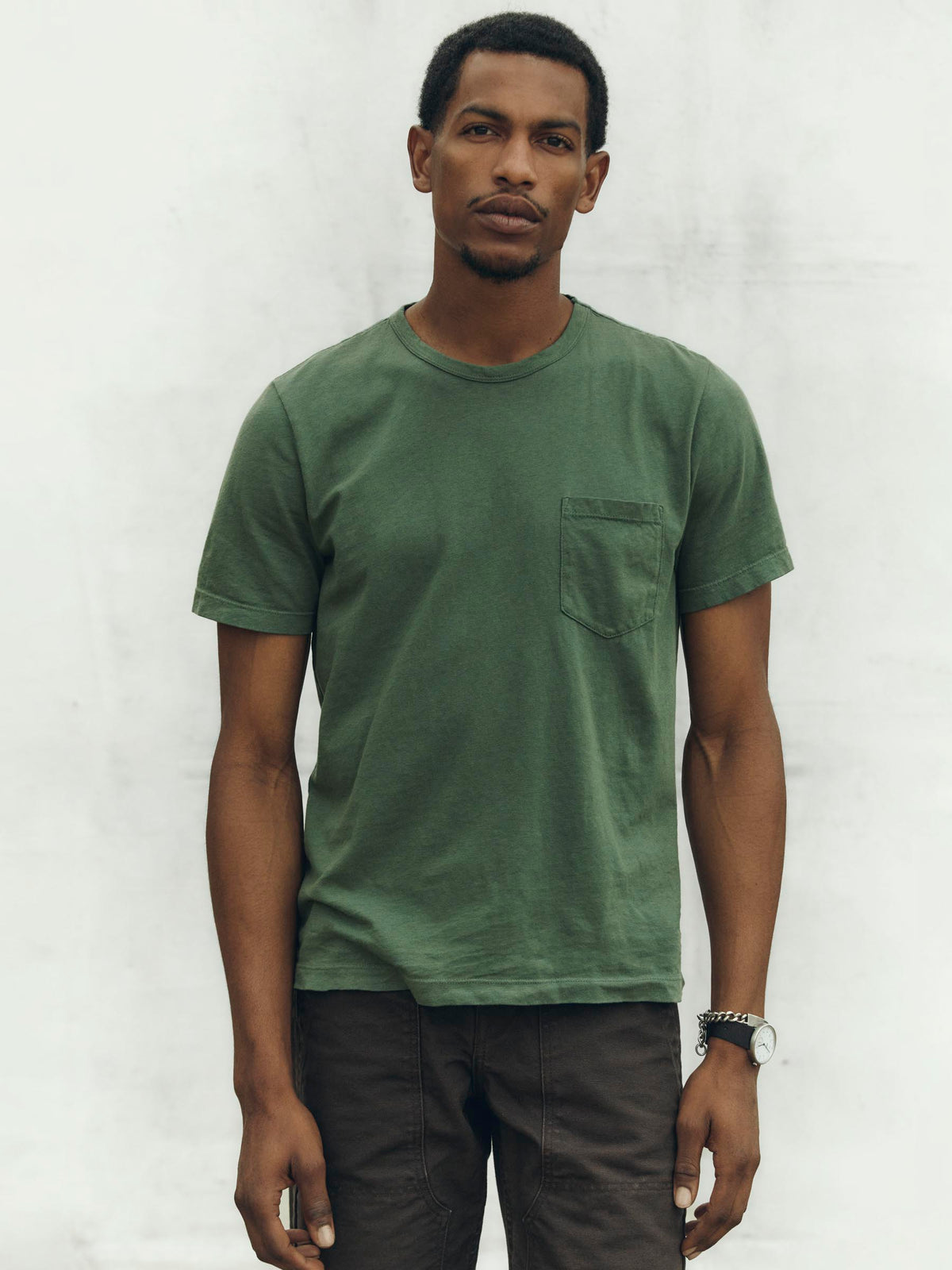 spruce knit pocket tee