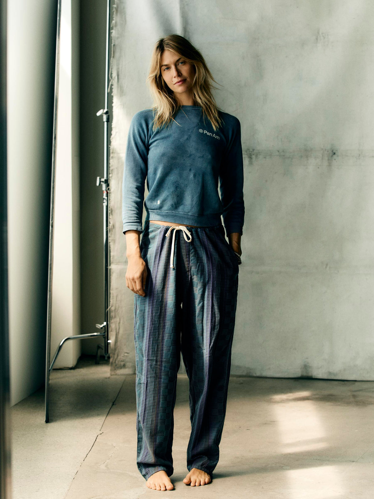 the lounge pant in sonoran jacquard